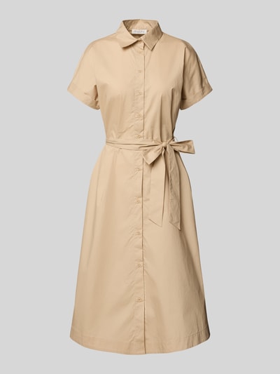 Christian Berg Woman Midi-jurk met knoopsluiting Zand - 2