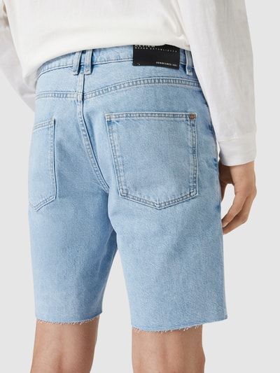 REVIEW Jeansshorts aus Baumwolle Hellblau 3