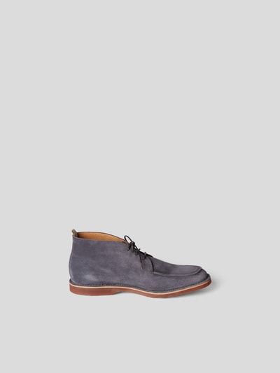 Officine Creative Desert Boots mit Mokassin-Naht Weiß 4