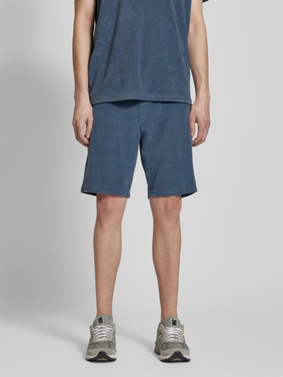 Only & Sons Regular Fit Shorts mit Eingrifftaschen Modell 'HELLAS' Jeansblau 4