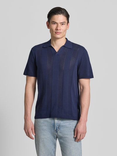 ARMEDANGELS Relaxed Fit Poloshirt aus reiner Baumwolle Marine 4