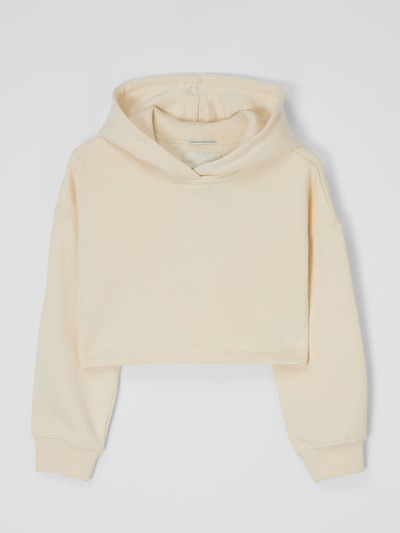 Tom Tailor Cropped Hoodie mit überschnittenen Schultern (beige) online  kaufen