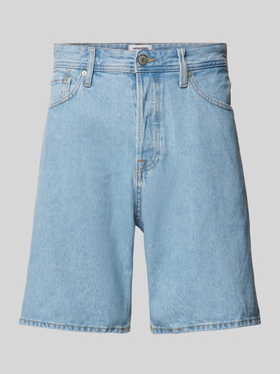 Jack & Jones Korte loose fit jeans in 5-pocketmodel, model 'TONY' Lichtblauw - 2