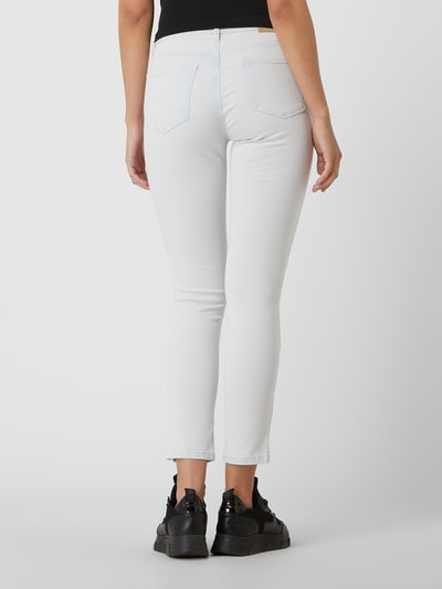 OPUS Skinny Fit Cropped Jeans mit Stretch-Anteil Modell 'Elma' Bleu 5