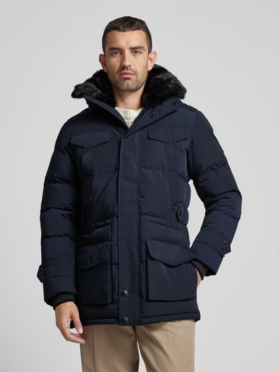 Wellensteyn Funktionsjacke mit Kapuze Modell 'SEAMASTER' Marine 4