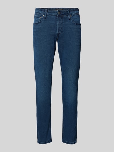 Jack & Jones Slim Fit Jeans im 5-Pocket-Design Modell 'GLENN ORIGINAL' Jeansblau 2