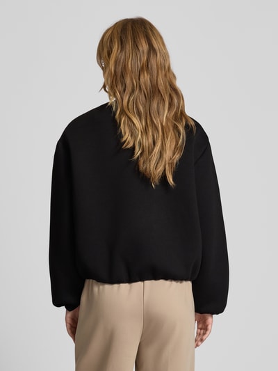 Only Bluza rozpinana o kroju comfort fit z obniżonymi ramionami Czarny 5