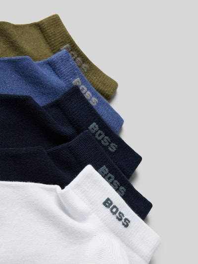 BOSS Sneakersocken mit Label-Stitching im 5er-Pack Oliv 2