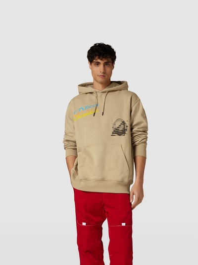 WOOD WOOD Oversized Hoodie mit Foto-Print Sand 4