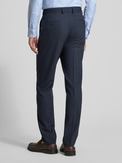 BOSS Slim Fit Anzughose mit Schurwoll-Anteil Modell 'P-GENIUS' Marine 5