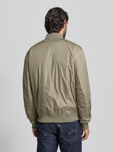 Selected Homme Regular Fit Bomberjacke mit Zweiwege-Reißverschluss Modell 'CHRIS' Graphit 5