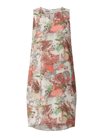 Samoon PLUS SIZE Kleid mit Allover-Muster  Koralle 2
