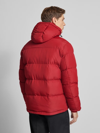 Pepe Jeans Steppjacke mit Kapuze Modell 'Tobias' Rot 5