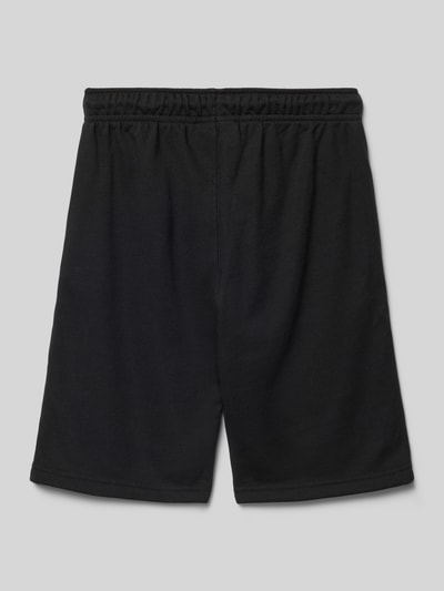 Productfoto, Shorts met Logo en elastische tailleband van CHAMPION, katoenmix, relaxed fit, zwart, met tunnelkoord, productfoto