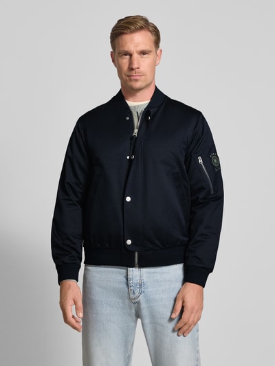 Marc O'Polo Regular Fit Fliegerjacke mit Baumwoll-Anteil - Marc O'Polo × DFB Travel Collection Marine 4