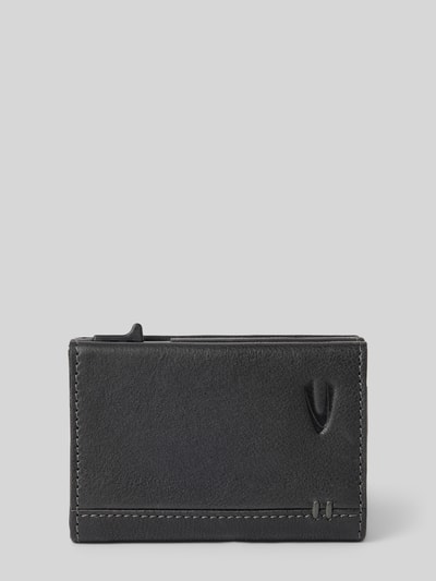 camel active Portemonnaie aus Rindsnappa mit Kartenzieher Black 1