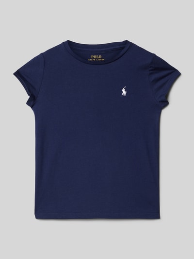 Polo Ralph Lauren Teens T-Shirt mit Logo-Stitching Marine 1