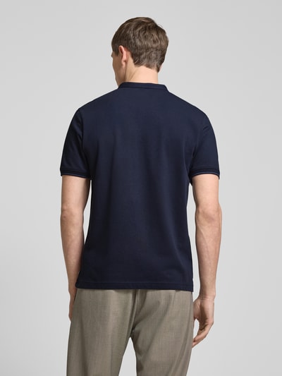 Cinque Slim Fit Poloshirt mit Rundhalsausschnitt Modell 'LANO' Marine 5