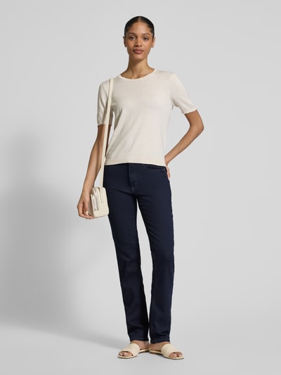MAC Slim fit jeans met stretch, model 'DREAM' Donkerblauw - 1