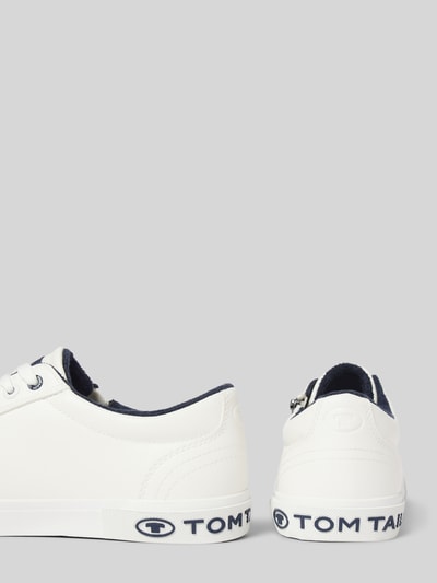 Tom Tailor Low Top Sneaker mit Reißverschluss Weiss 2