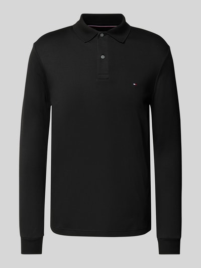 Tommy Hilfiger Regular fit poloshirt van puur katoen Zwart - 2