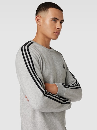 ADIDAS SPORTSWEAR Bluza z okrągłym dekoltem Średnioszary melanż 3