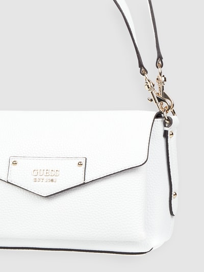 Guess Handtas in leerlook Wit - 3