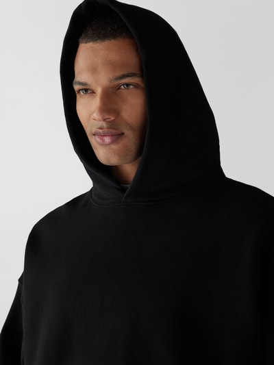 Preach Oversized Hoodie mit Statement-Print Schwarz 3