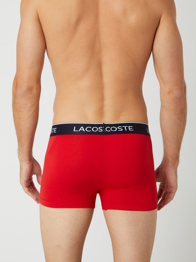 Lacoste Trunks mit Label-Details im 3er-Pack Marine 6