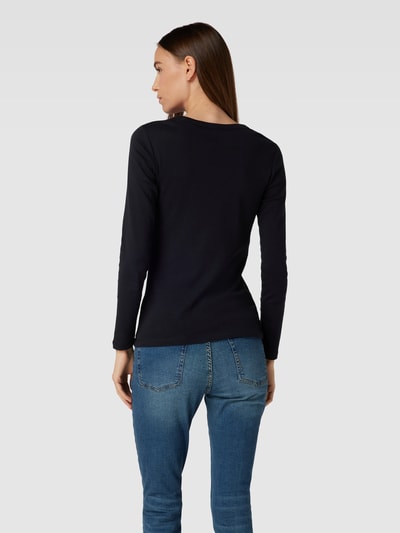 Esprit Longsleeve mit U-Ausschnitt Black 5