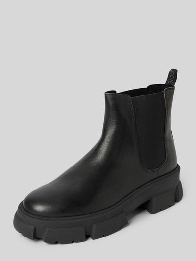 Steve Madden Chelsea boots met labeldetail, model 'TRAVIS' Zwart - 1