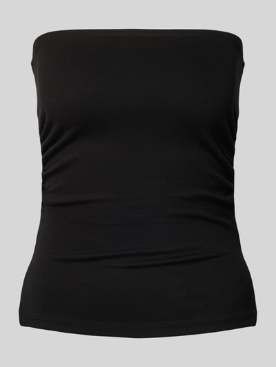 Review Bandeau-Top mit Raffungen Black 2