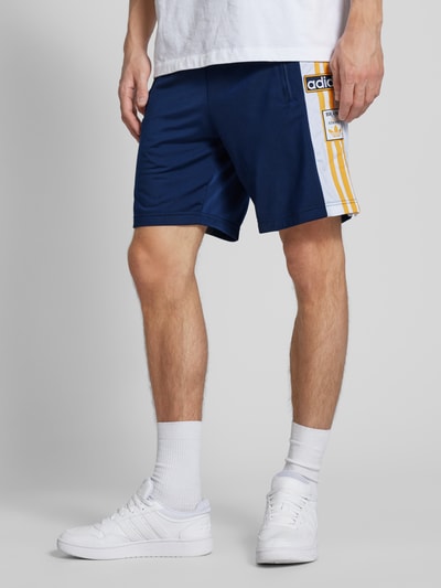 adidas Originals Regular Fit Trainingsshorts mit Reißverschlusstaschen Dunkelblau 4