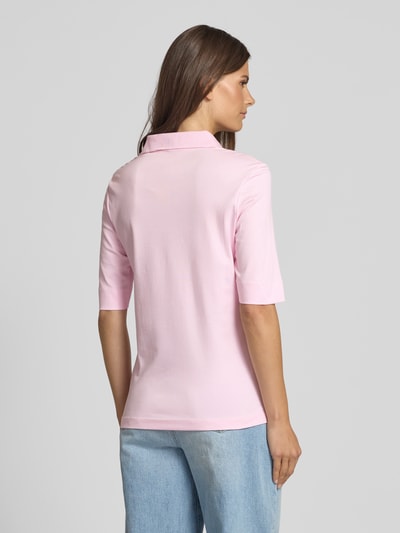 Christian Berg Woman Poloshirt met korte knoopsluiting Lichtroze - 5