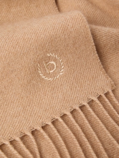 bugatti Wollen sjaal met franjes Camel - 2