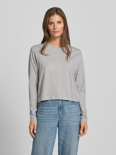 Polo Ralph Lauren Regular fit shirt met lange mouwen van een mix van katoen en modal Middengrijs gemêleerd - 4