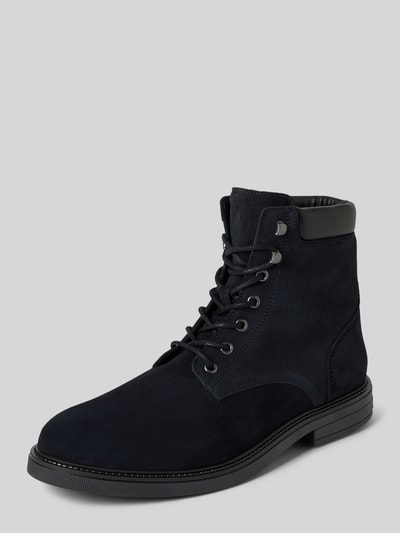 Tommy Hilfiger Boots met labeldetails, model 'CORE' Marineblauw - 1