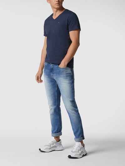 Tommy Jeans Slim Fit Jeans mit Stretch-Anteil Modell 'Austin' Hellblau 1