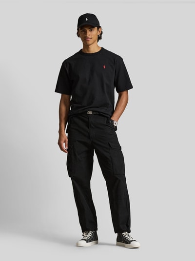 Polo Ralph Lauren Regular Fit T-Shirt aus reiner Baumwolle Black 1