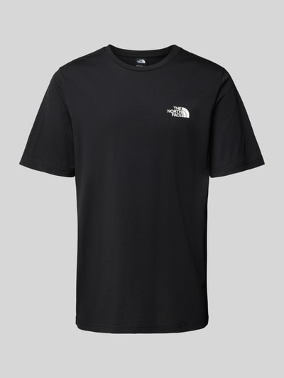 The North Face T-shirt z nadrukiem z logo Czarny 2