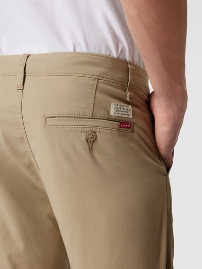 Levi's® Standard Fit Chino-Short mit Gesäßtaschen Beige 3