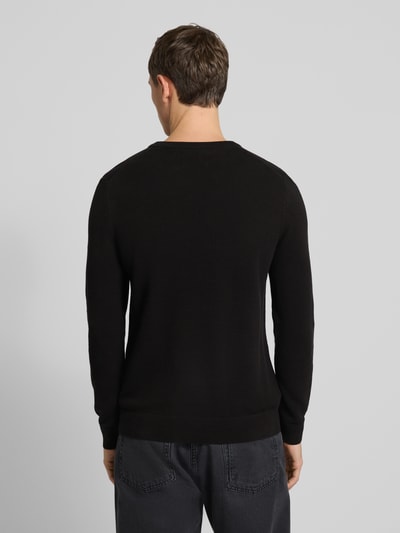 Marc O'Polo Regular Fit Pullover aus reiner Baumwolle Black 5