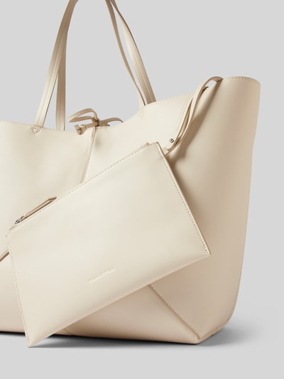 Marc O'Polo Shopper aus einer Lederalternative Sand 2