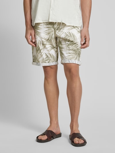 Tom Tailor Denim Relaxed Fit Bermudas aus Leinen-Baumwoll-Mix Beige 4