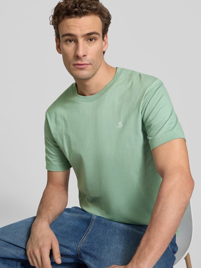 Marc O'Polo Regular Fit T-Shirt aus reiner Baumwolle Mint 3