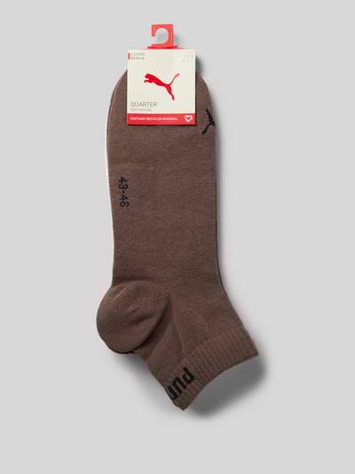 PUMA Sokken met labelprint in een set van 3 paar Beige - 3