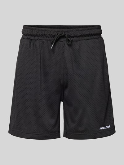 Pegador Shorts mit Label-Stitching Black 2