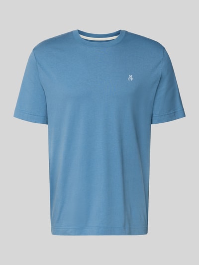 Marc O'Polo Regular Fit T-Shirt aus reiner Baumwolle Jeansblau 2