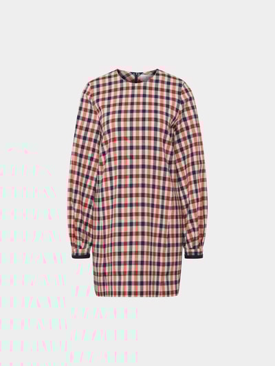 Victoria Victoria Beckham Kleid mit Karo-Muster Offwhite 2
