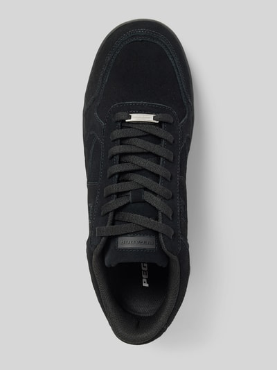 Pegador Ledersneaker mit Label-Applikation Modell 'PULSE LOW' Black 3